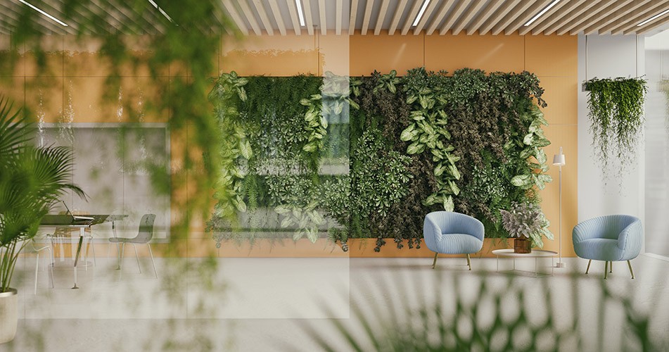 Picture of a green office