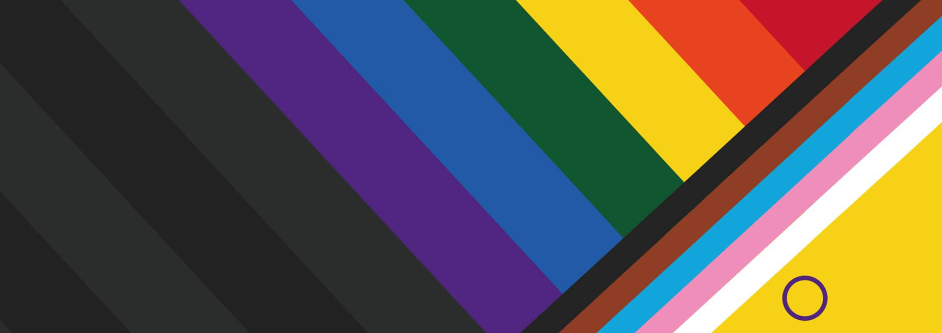 Graphic of Pride 2023 flag
