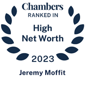 Jeremy Moffit ranked in Chambers HNW guide 2023