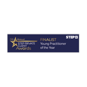 Step Private Client Awards US young Practitioner Of The Year Finalist 2020