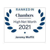 Jeremy Moffit ranked in Chambers HNW 2021