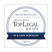 Ranked in TL guida IP Life Sciences 2019