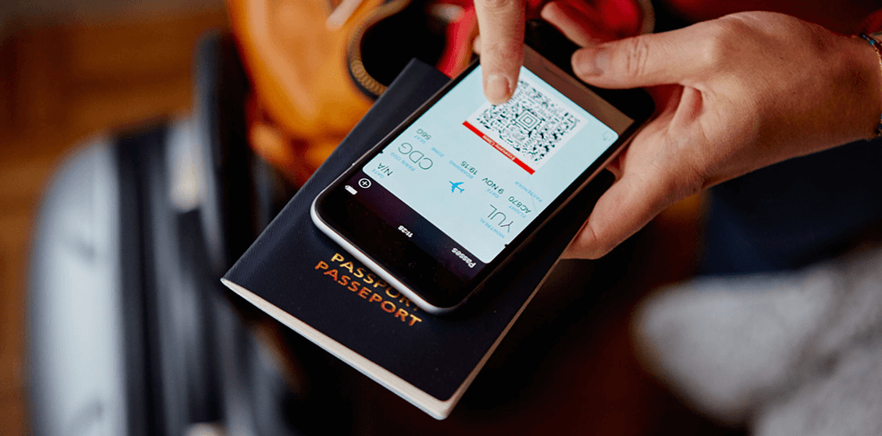 passport and mobile pass