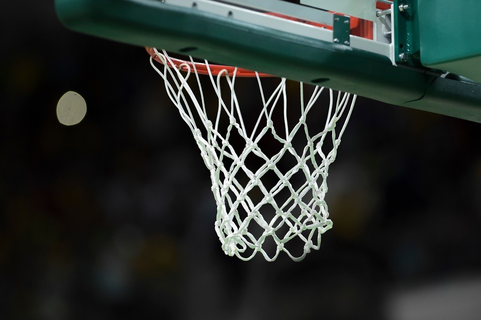 Picture of a basketball net