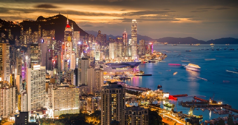 Picture of Hong Kong City skyline