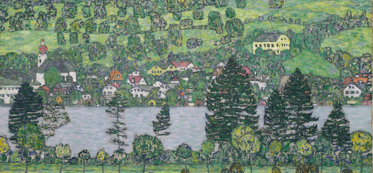 Gustav Klimt, Waldabhang bei Unterach am Attersee