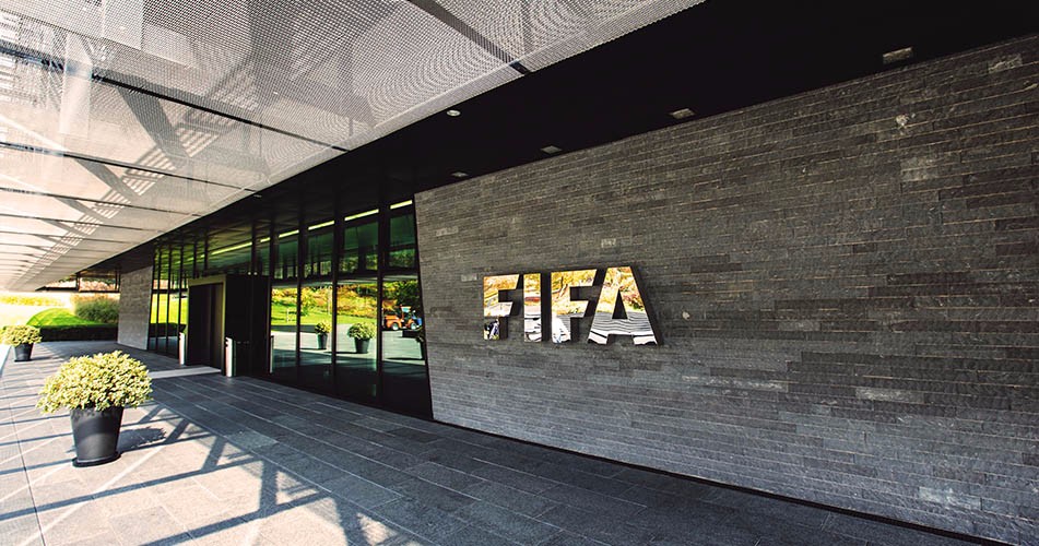 Picture of FIFA's building entrance 
