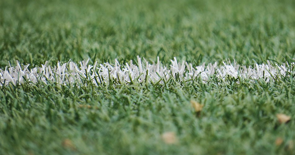 Picture of grass on a pitch