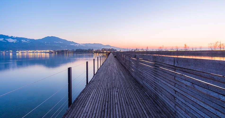 Picture of a wooden pier 