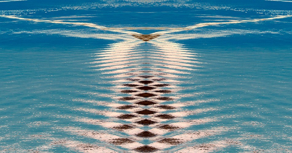 Picture of ripple effect on water