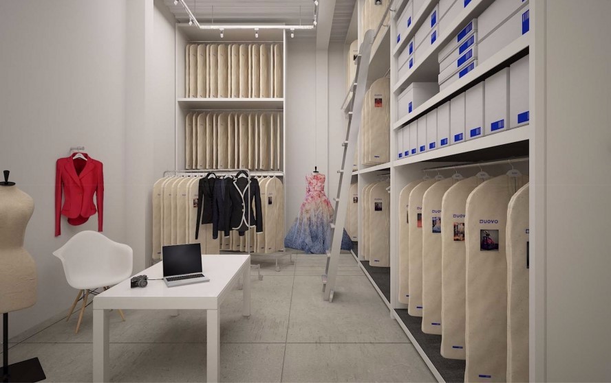 Picture of a dress making room