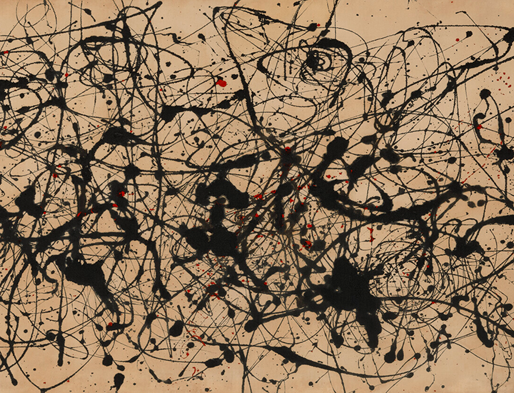 Jackson Pollock | Number 7A (detail), 19548