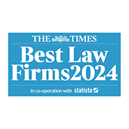 the times best law firm 2024 logo