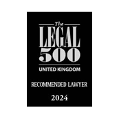Legal 500 recommended lawyer 2024