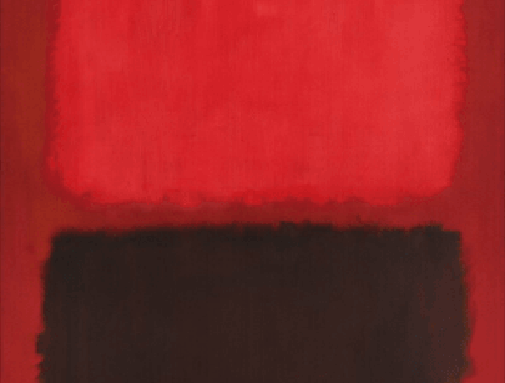 Mark Rothko | Brown and Blacks in Reds (detail), 1957