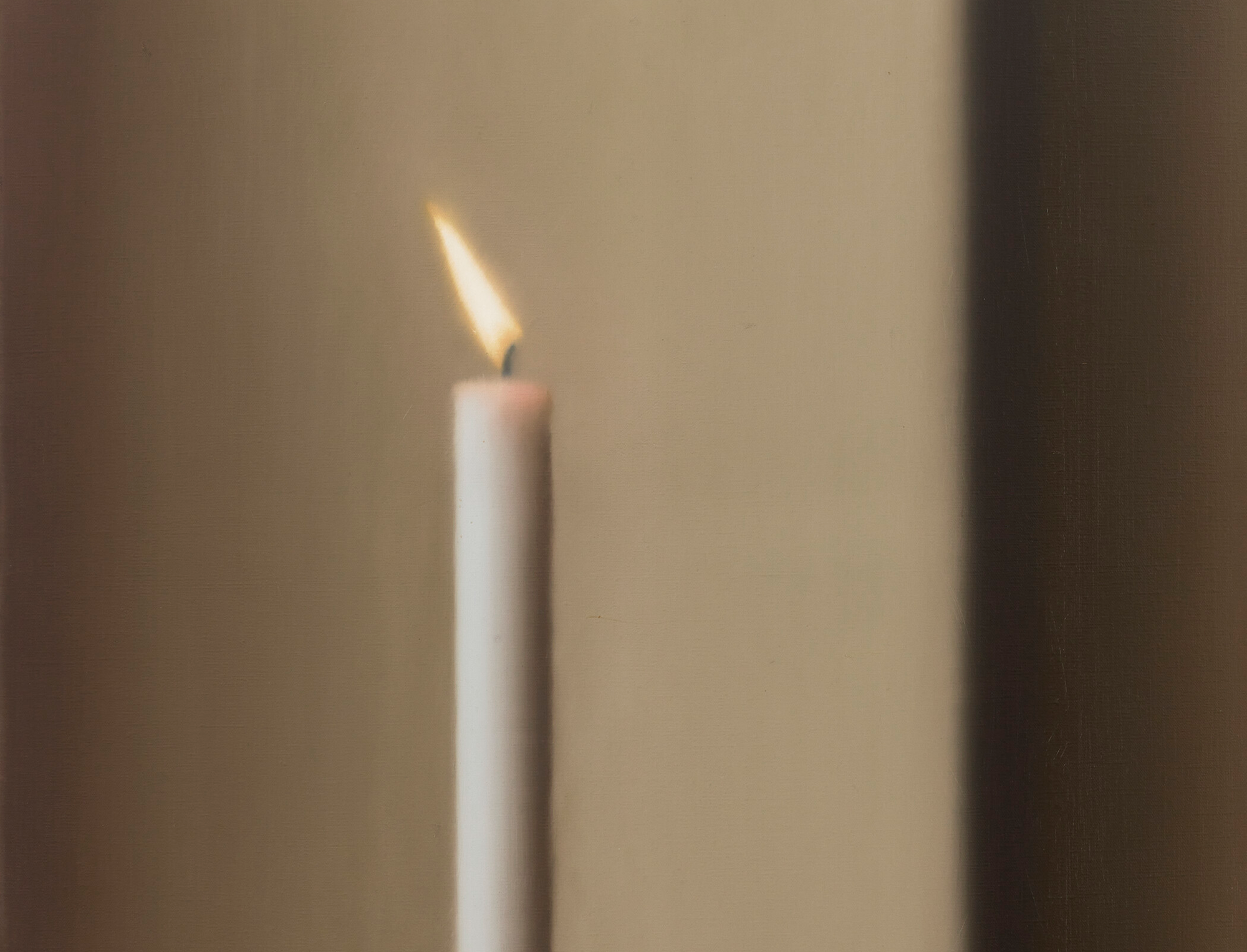Gerhard Richter | Kerze (Candle) (detail), 1982
