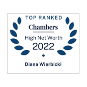 Diana Wierbicki top ranked in Chambers HNW 2022