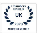 Nicolette Bostock ranked in Chambers UK 2023