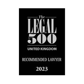 Chloe Flascher Recommended Lawyer Legal500 UK 2023