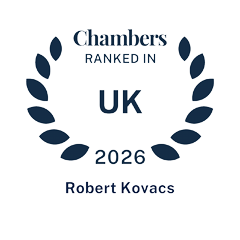 2026_Chambers_UK_Robert Kovacs 