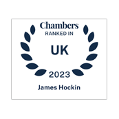 James Hockin ranked in Chambers UK
