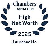Laurence ranked in Chambers HNW 2025