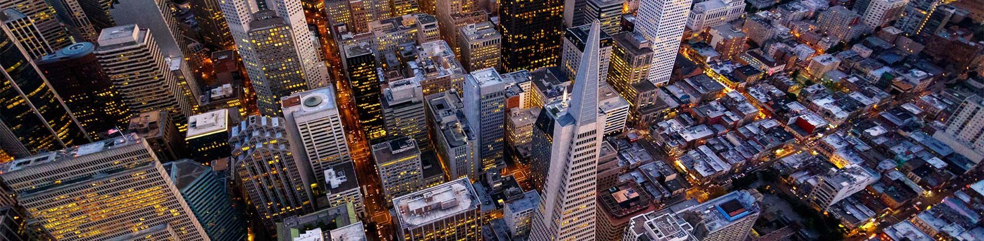 Ariel view of San Francisco