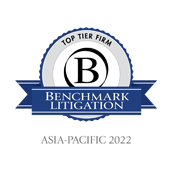 2022 Benchmark Litigation top tier firm