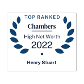Henry Stuart top ranked in Chambers HNW 2022
