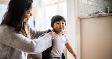 Picture of a mother and a daughter