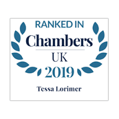 Tessa Lorimer ranked in Chambers UK 2019