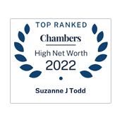 Suzanne Todd top ranked in Chambers HNW 2022