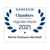 Bertie Hoskyns-Abrahall ranked in Chambers HNW 2021