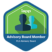 iapp Advisory Board Member PLS Advisory Board badge