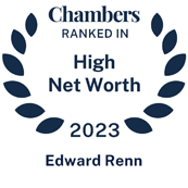 Edward Renn ranked in Chambers HNW guide 2023