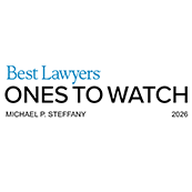 2026 Best Lawyers recognition badge for Michael Steffany