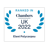 Eleni Polycarpou ranked in Chambers UK 2022