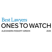 2026 Best Lawyers recognition badge for Alexandra Rogoff-Green