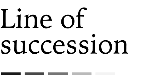 Line of succession