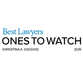 2026 Best Lawyers recognition badge for Christina Cacchio