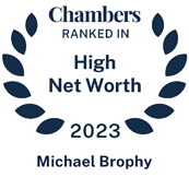 Michael Brophy ranked in Chambers HNW guide 2023
