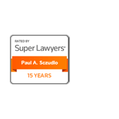 Paul Sczudlo Super Lawyers US 15 Years 2019