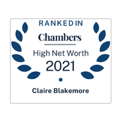 Claire Blakemore ranked in Chambers HNW 2021