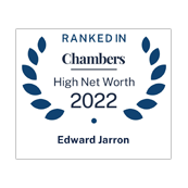 Edward Jarron ranked in Chambers HNW 2022