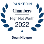 Dean Nicyper ranked in Chambers HNW guide 2022