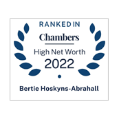 Bertie Hoskyns-Abrahall ranked in Chambers HNW 2022