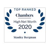 Stanley Bergman top ranked in Chambers HNW 2020