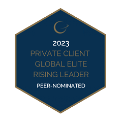 2023 Private Client Global Elite Rising Leader award 