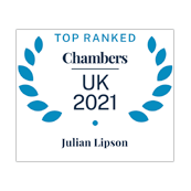 Julian Lipson top ranked in Chambers UK 2021