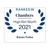 Karen Yates ranked in Chambers HNW 2021